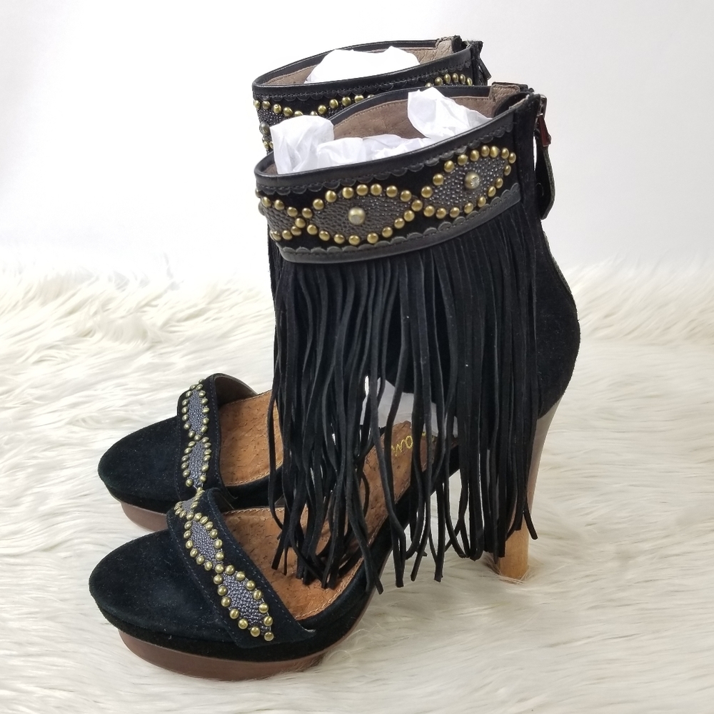Sam Edelman Warren Tassel Fringle Heels